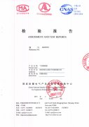 檢測報告